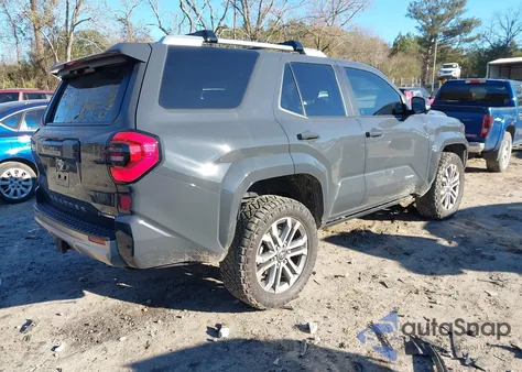 2025 Toyota 4Runner Hybrid Limited из США, поврежденный, VIN JTEVB5BR7S5007442